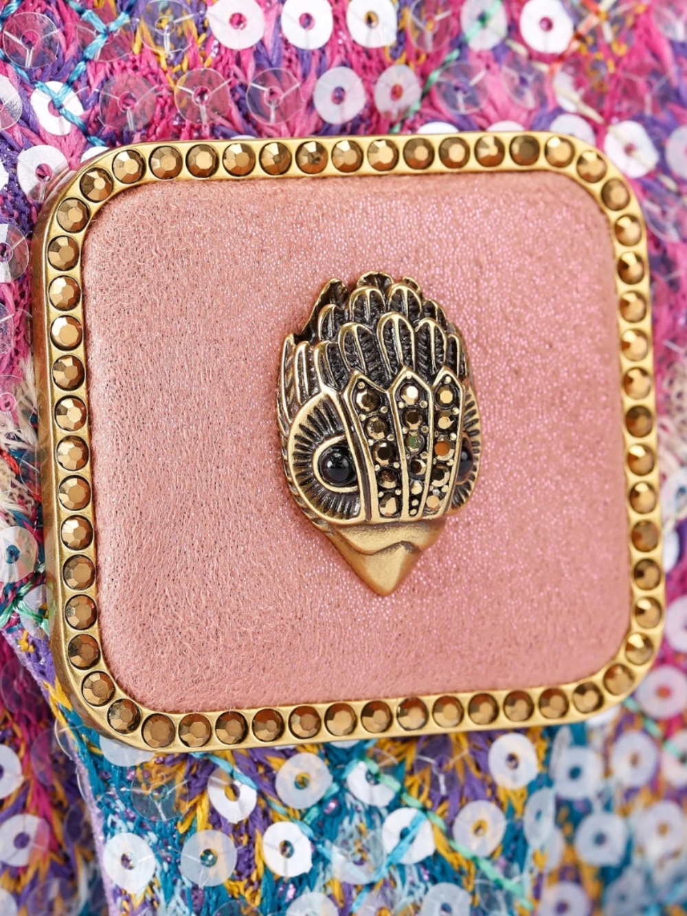 Kurt Geiger London Pimlico Bag in Multicolor Sequin - Picture 4 of 6